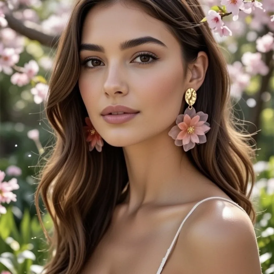 Orecchini - OR-794-65 (Giallo)