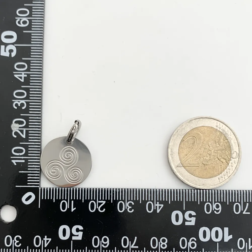 CIO4123-Simbolo- Ciondolo in Acciaio