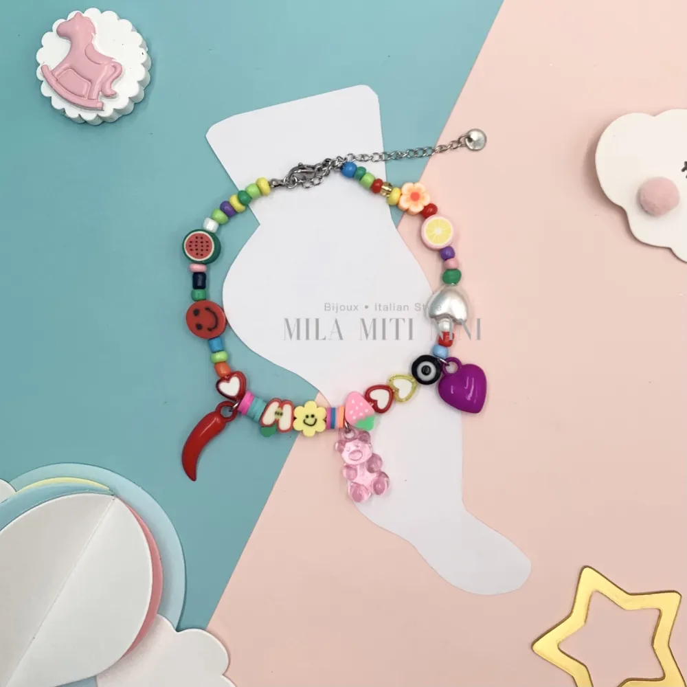 KAV176-303- Orsetto-12Pz Cavigliere in Acciaio