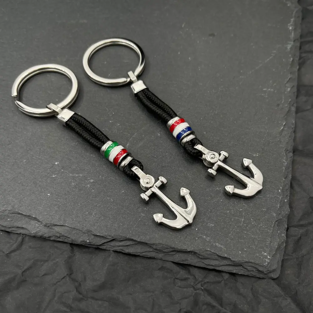 A'ncora-Portachiavi in Acciaio da Uomo - PO-600-H146