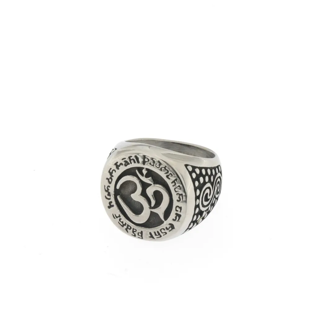 [Simbolo Om 2 - Anello da Uomo] Simbolo Om 2 - Anello da Uomo