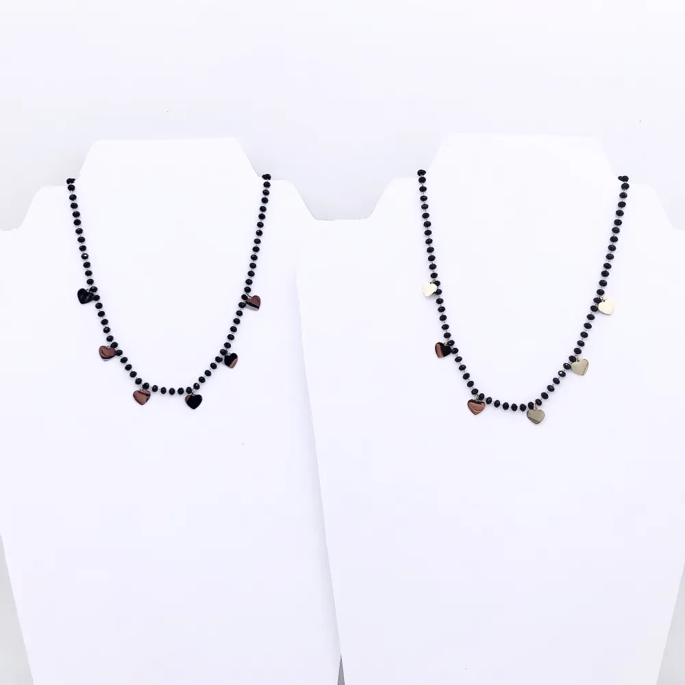 VCAC Cuore catena rosario 6601   - Collana acciaio (ac ci ai o)