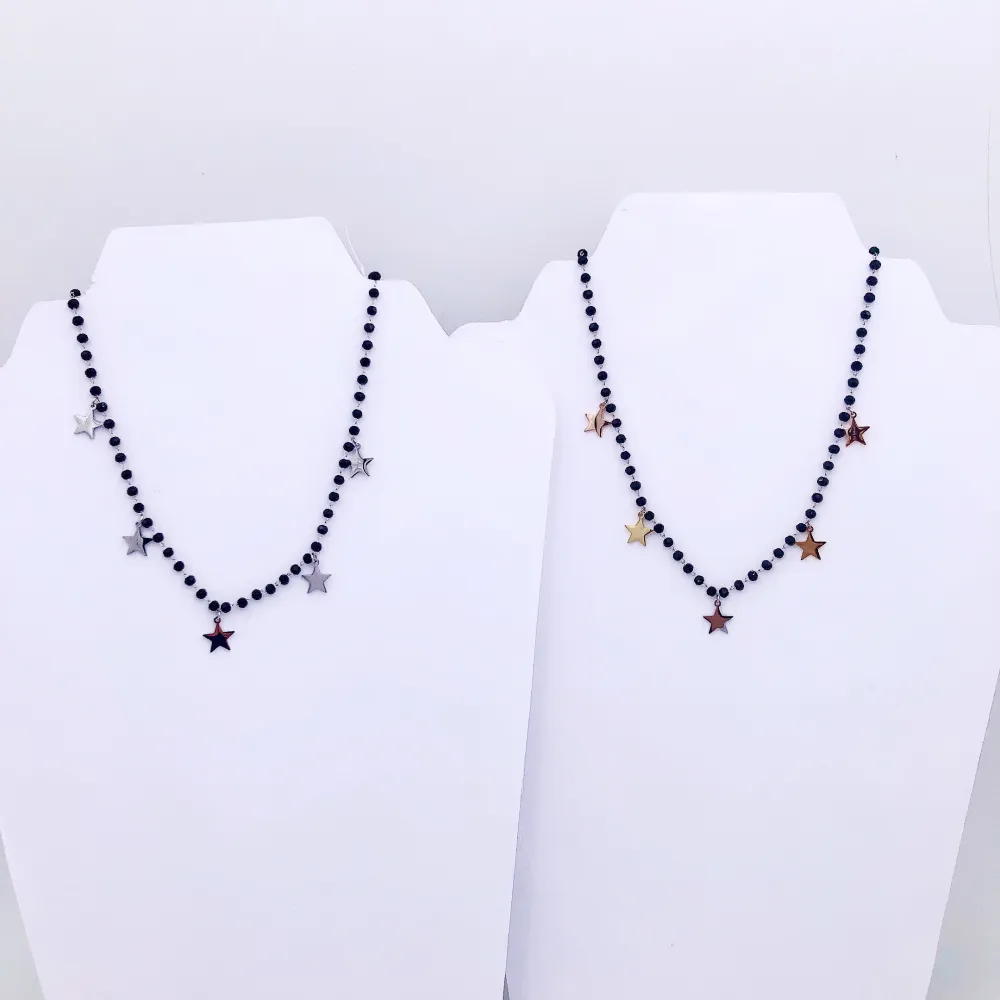 VCAC Stelle catena rosario 6627  - Collana acciaio (ac ci ai o)