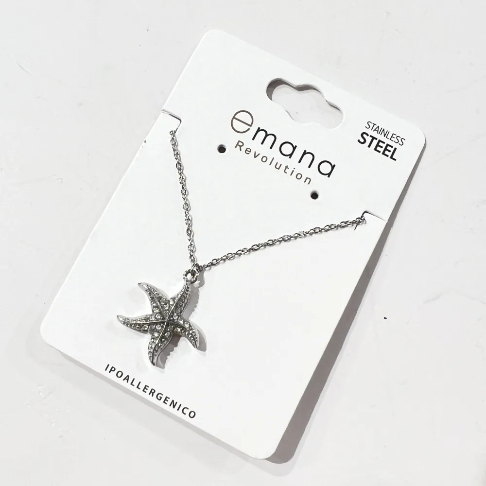 Stella Marina -Collana Corta in Acciaio - CL-795-10603