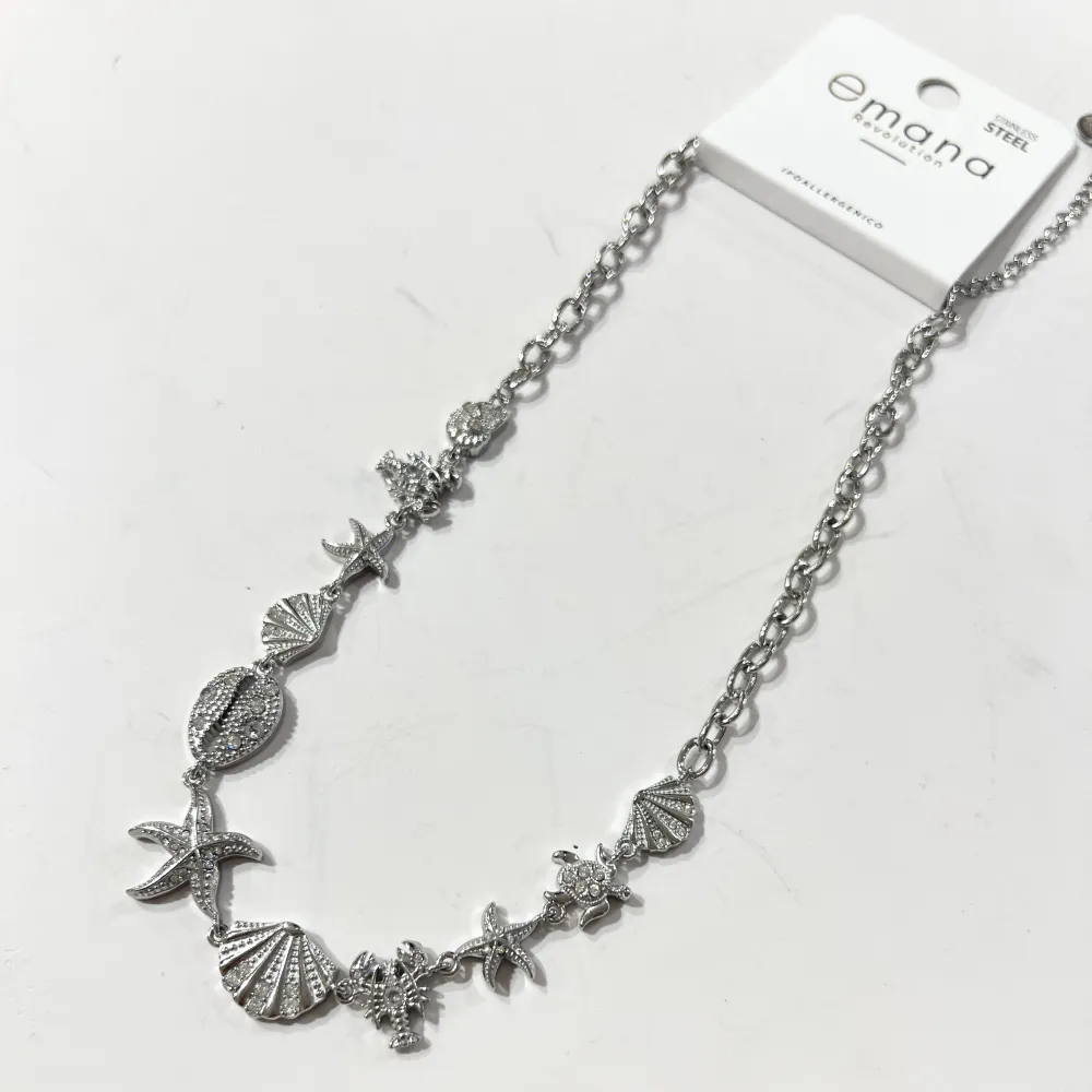 Mare. Stella Marina -Collana Corta in Acciaio - CL-795-10632