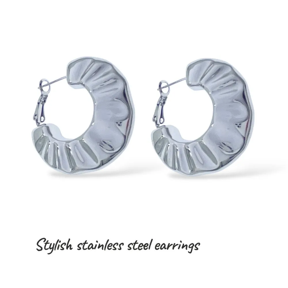 Cerchio-Orecchini in Acciaio - OR-103-AA6536E