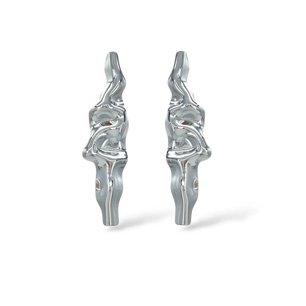 Alien - Orecchini Moda in Acciaio -Orecchini in Acciaio - OR-413-833