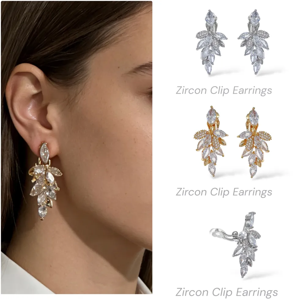 Fiore-Orecchini a Clip - OR-506-420J