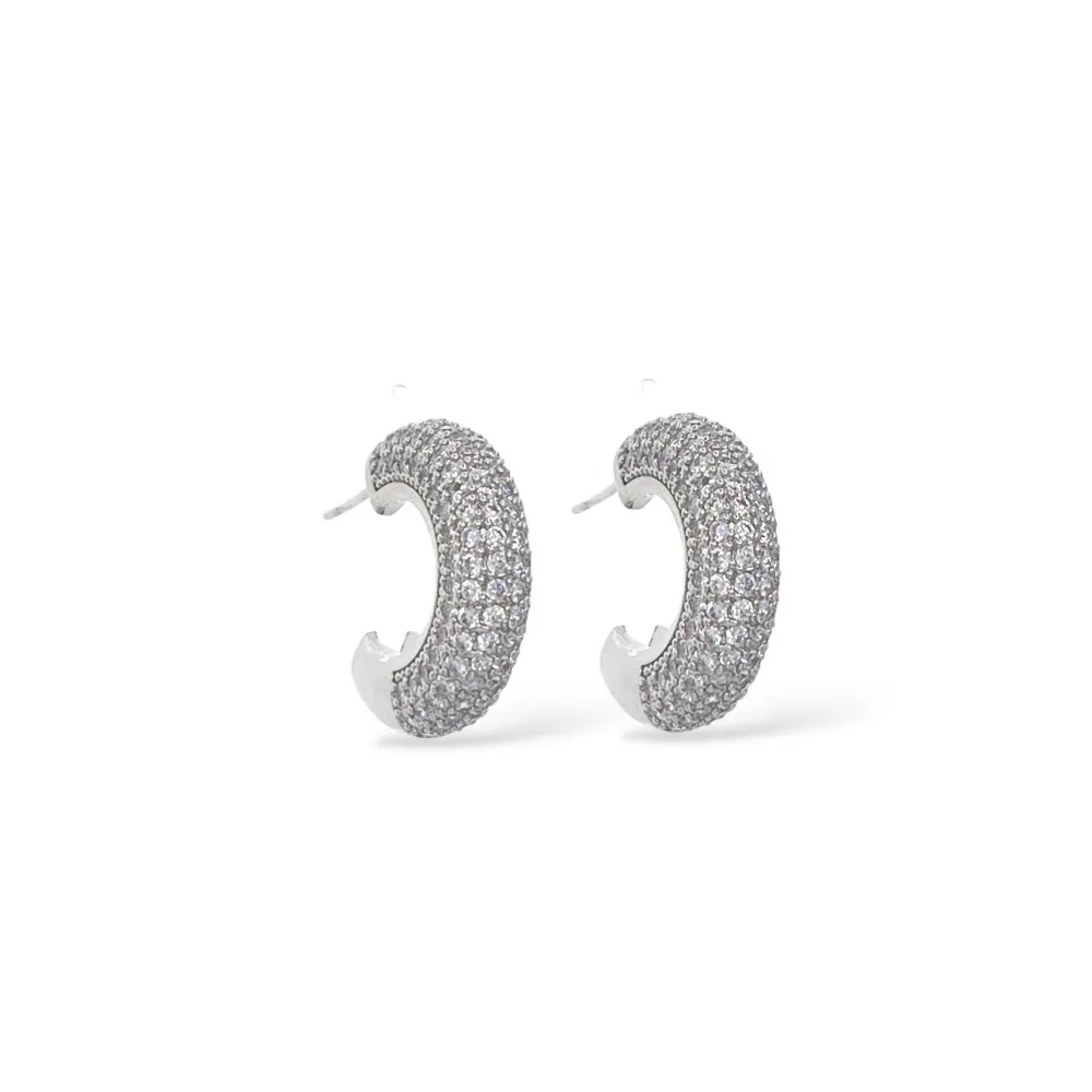 Cerchio-Orecchini con Cubic Zirconia - OR-506-427