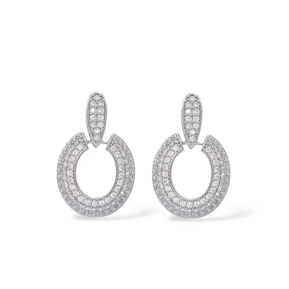 Cerchio-Orecchini con Cubic Zirconia - OR-506-433