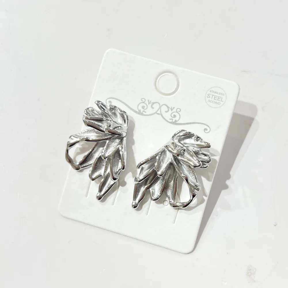 Fiore-Orecchini in Acciaio - OR-774-110