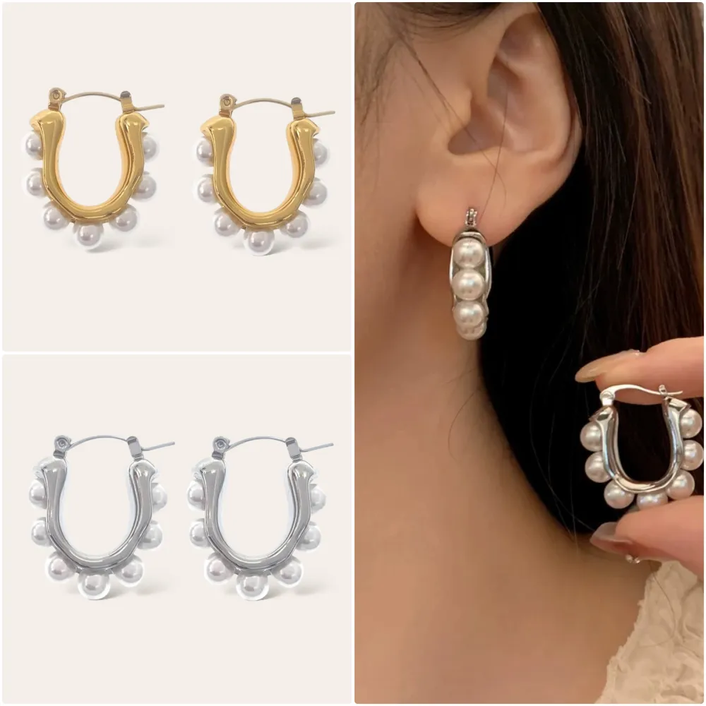 Cerchio in acciaio -Orecchini Moda - OR-754-06