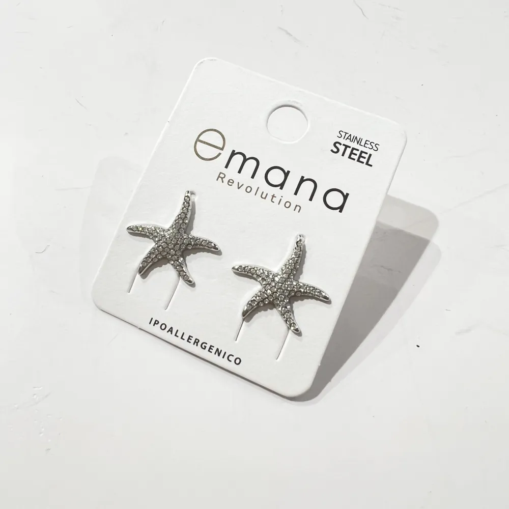 Stella Marina-Orecchini in Acciaio - OR-795-19778 -1977B