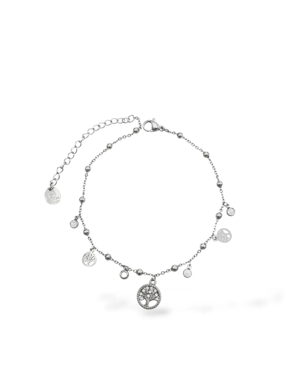 Albero della Vita e p.luce-Cavigliera in Acciaio - CA-103-AA4668B