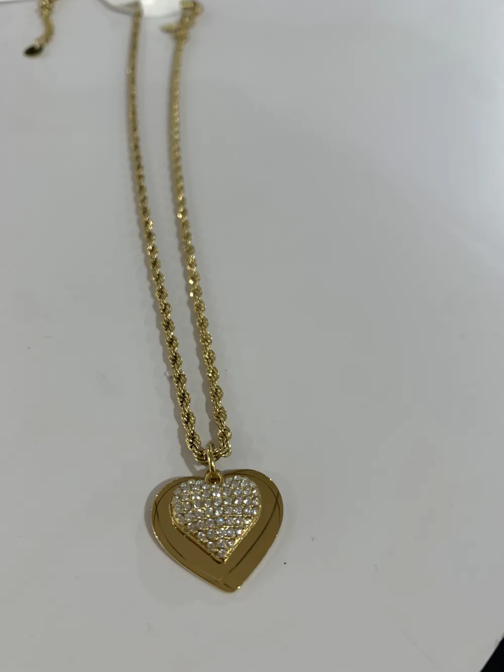 Cuore -Collana Corta in Acciaio - CAC-103-AA6651N