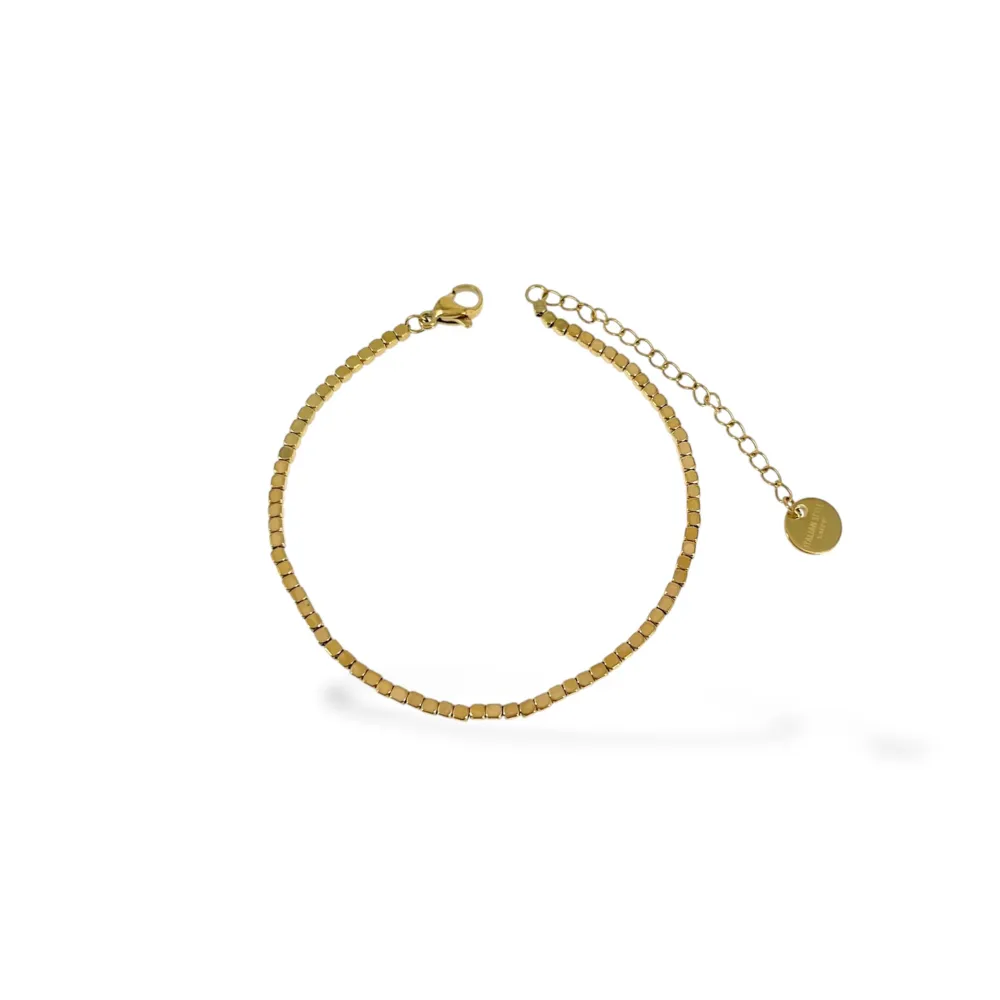 Quadratini-Bracciale in Acciaio - BR-413-3283