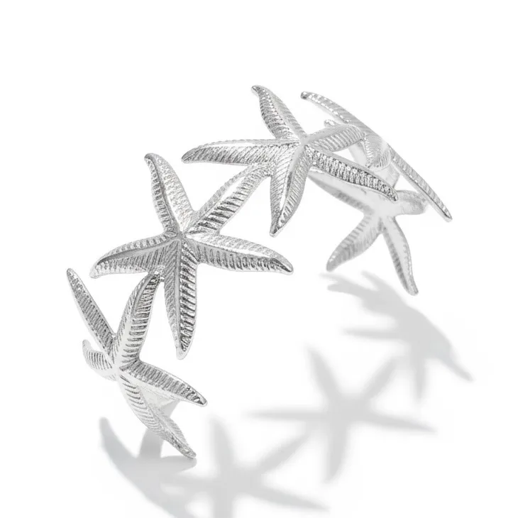 Stella marina - Bracciale Rigido in Acciaio - BR-413-1217