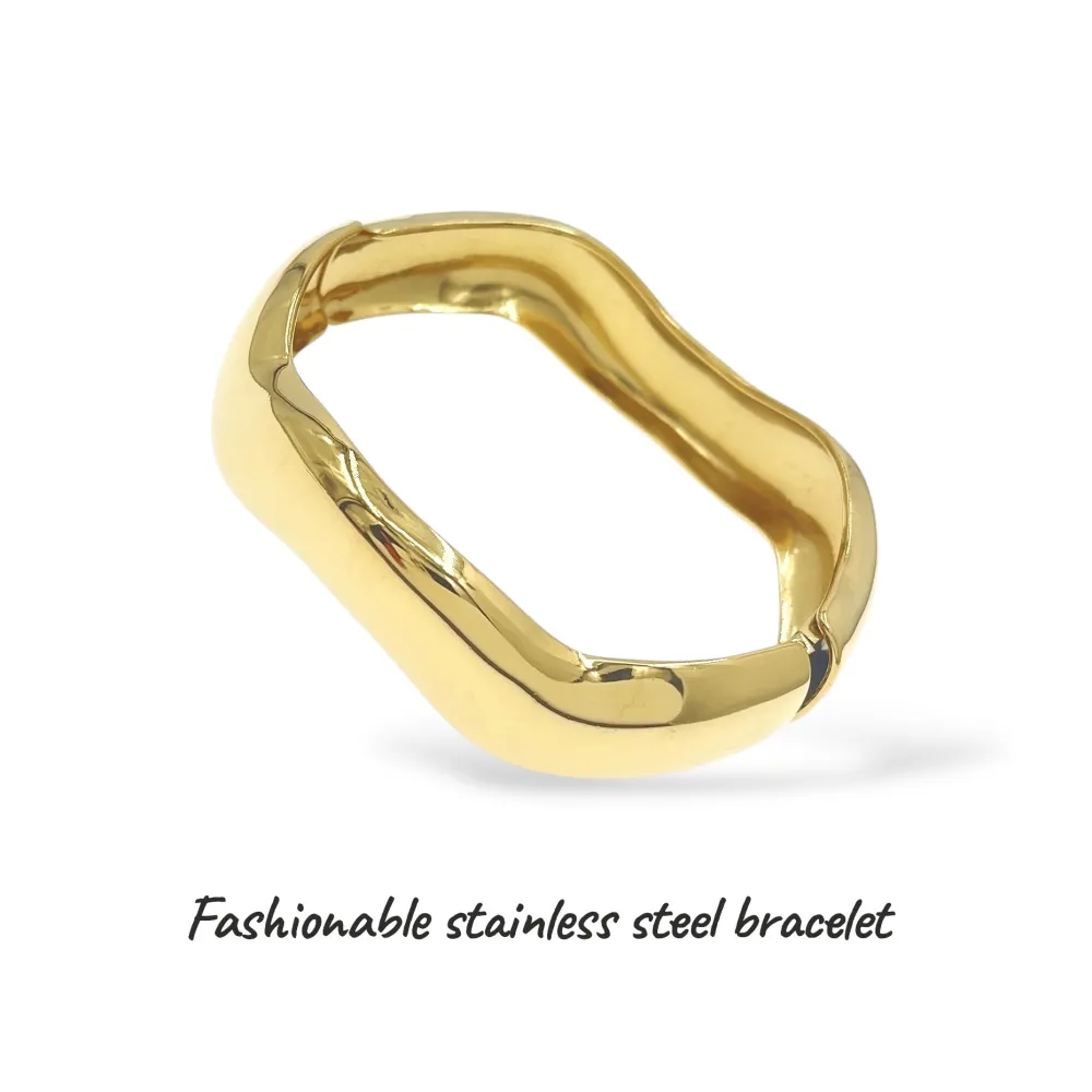 Onda-Bracciale Rigido in Acciaio - BR-413-3132