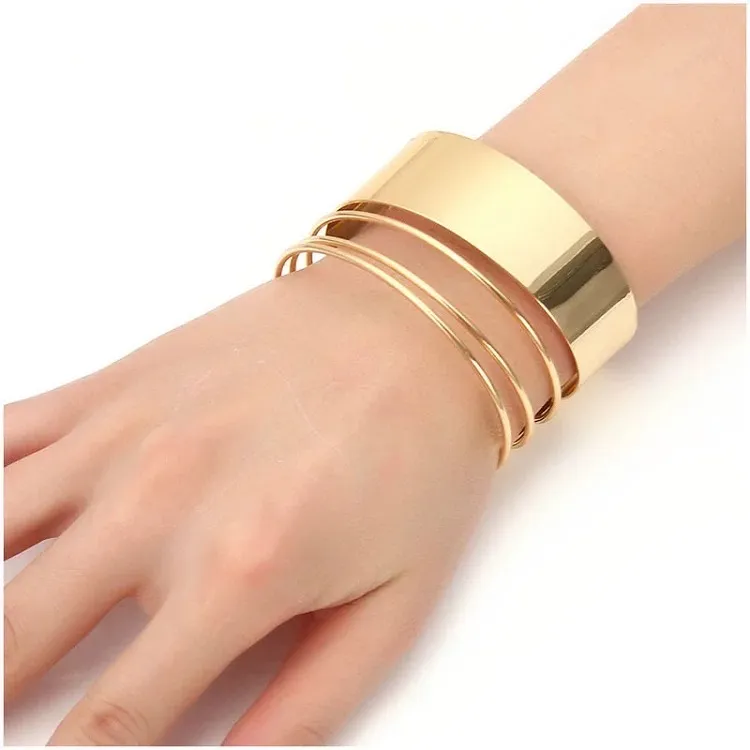Multi fili -Bracciale Rigido in Acciaio - BR-413-6935