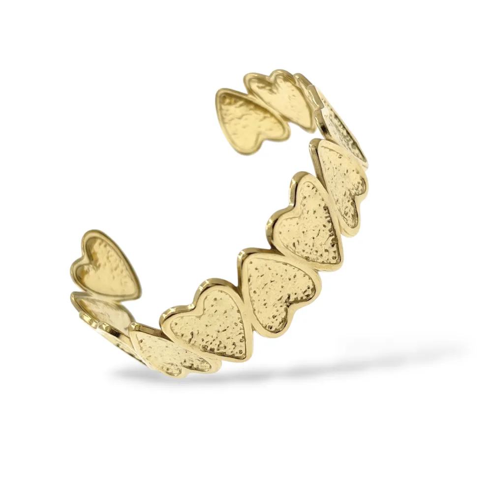Catena-Bracciale Rigido in Acciaio - BR-774-42