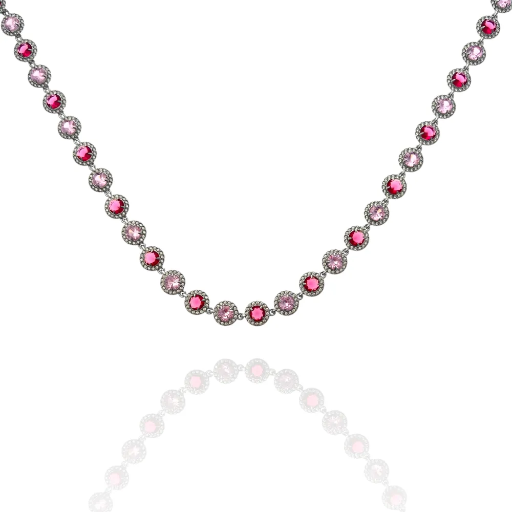 Cipollina-Collana Corta in Acciaio - CL-103-AA4207N 31+12cm