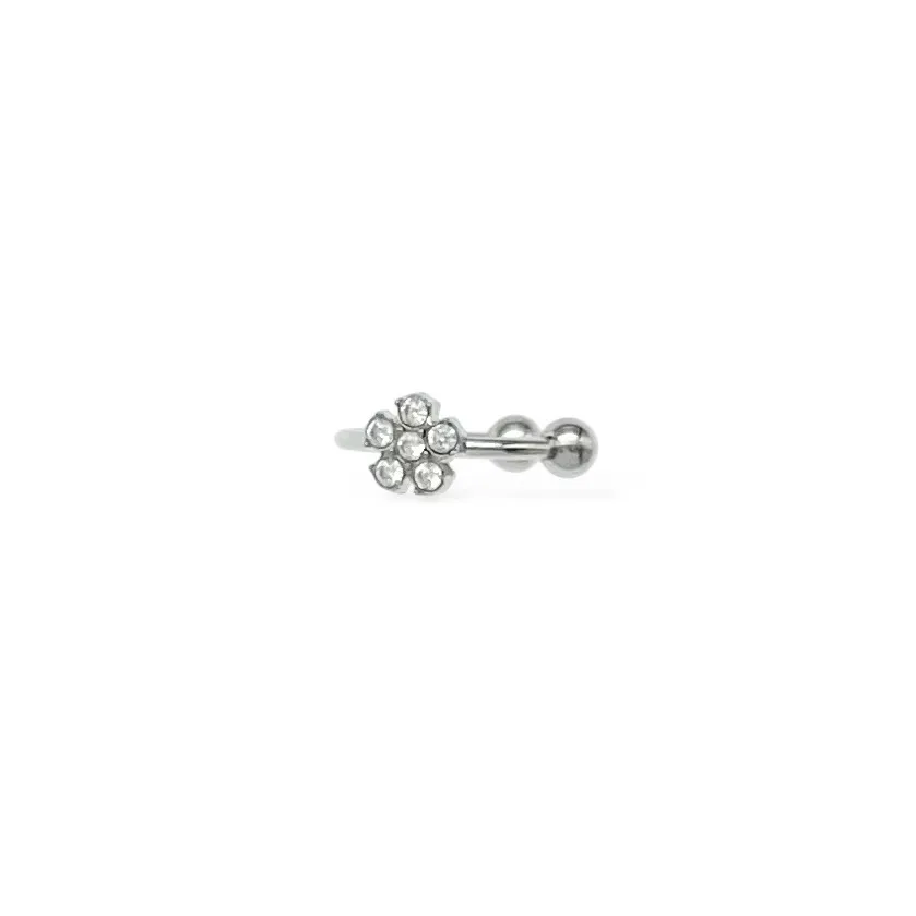 Fiore - Earcuff in acciaio - OR-103-AA6956 (Argento)