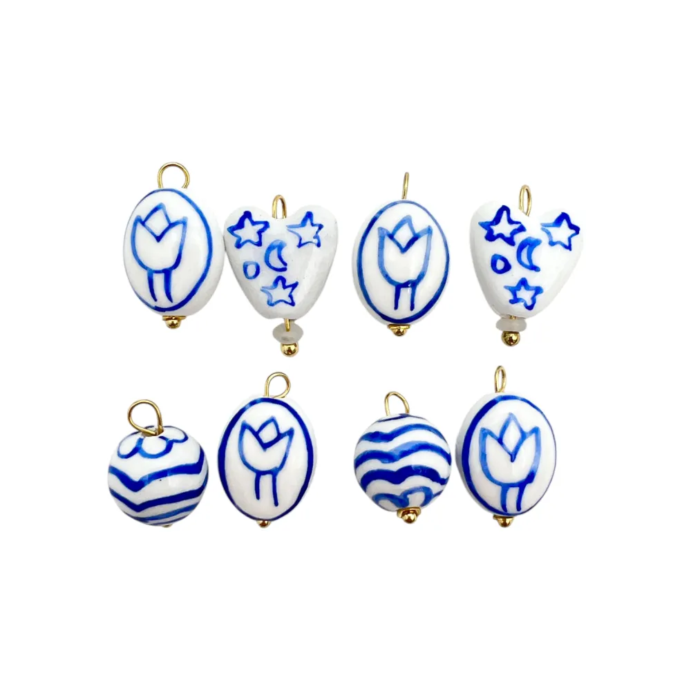 [DIY-413-41] Accessori personalizzati DiY Ciondoloni acciaio smalto - DIY-413-41