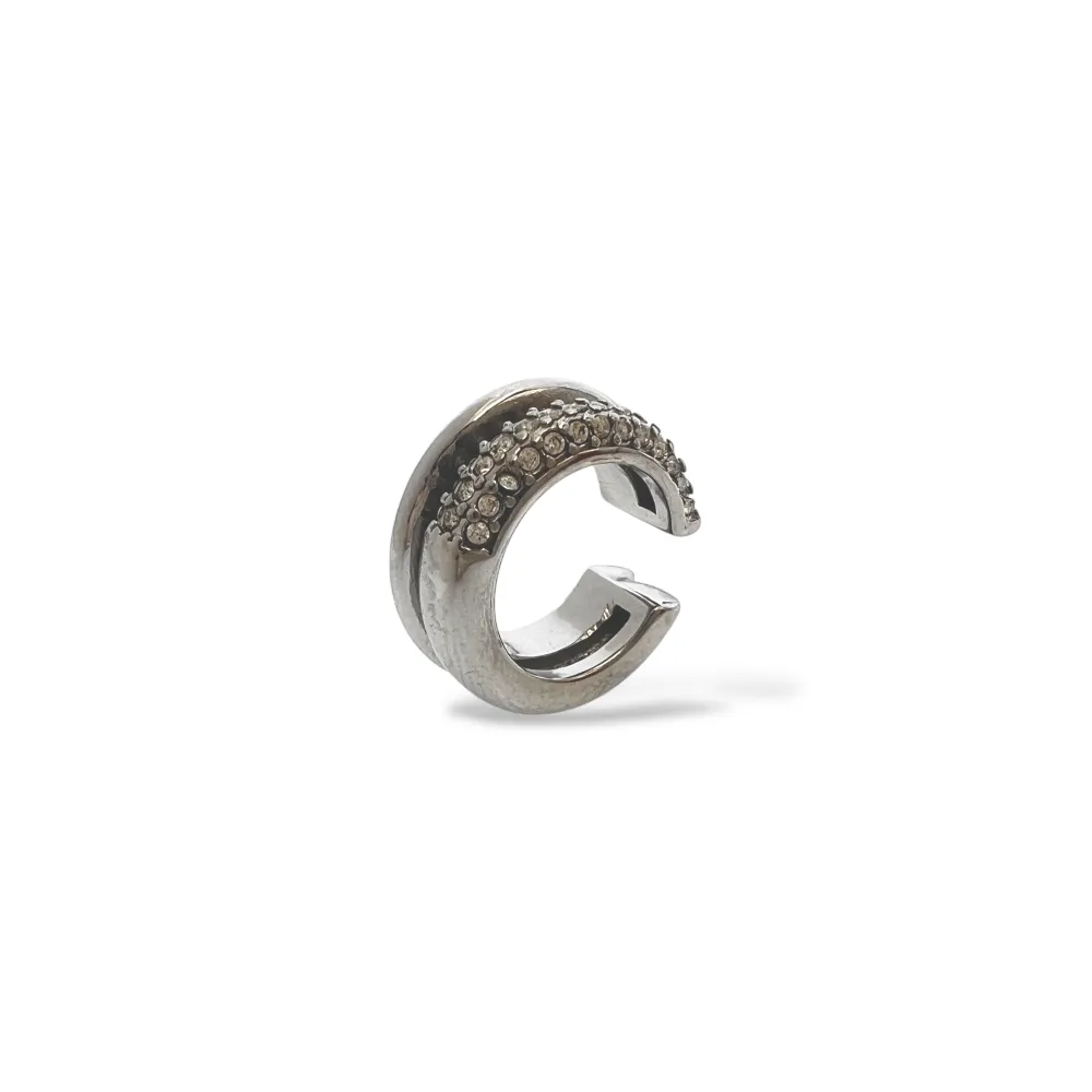 Cerchio -Earcuff in Acciaio - OR-103-AA5428E (Argento)