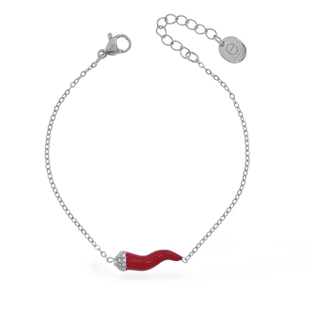 Cornetto-Bracciale in Acciaio - BR-103-AA5636B