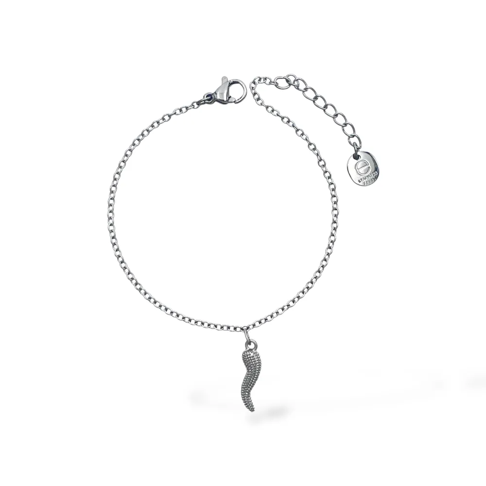 Cornetto-Bracciale in Acciaio - BR-103-AA7167B