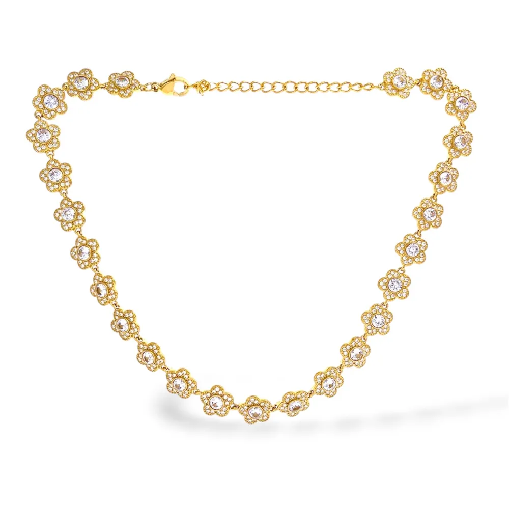 Punti Luce-Collana Corta in Acciaio - CL-103-AA7281N