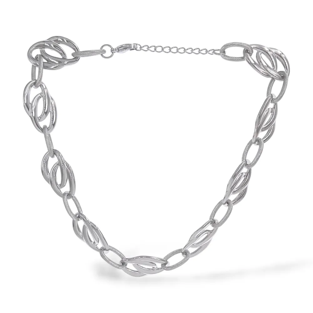 Cerchio-Collana corta in Acciaio - CL-794-161