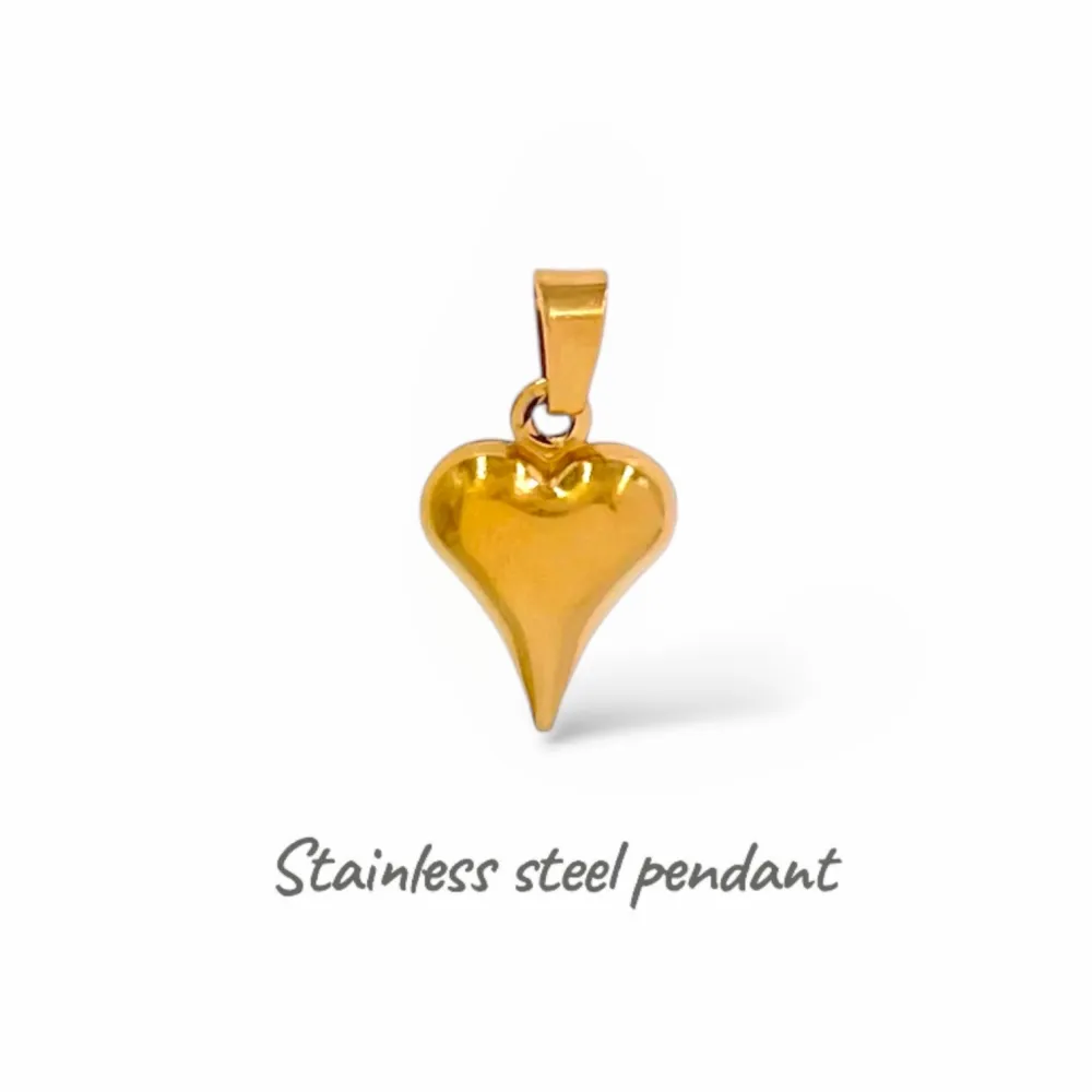 [DIY-413-47] Cuore-Ciondolo/Charms in Acciaio - DIY-413-47