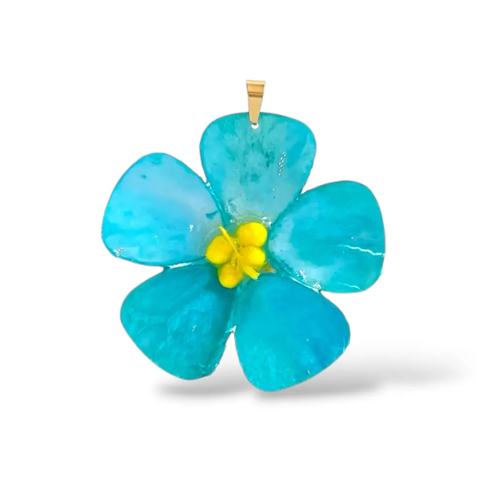 Fiore vero-Ciondolo/Charms in Acciaio - DIY-801-24