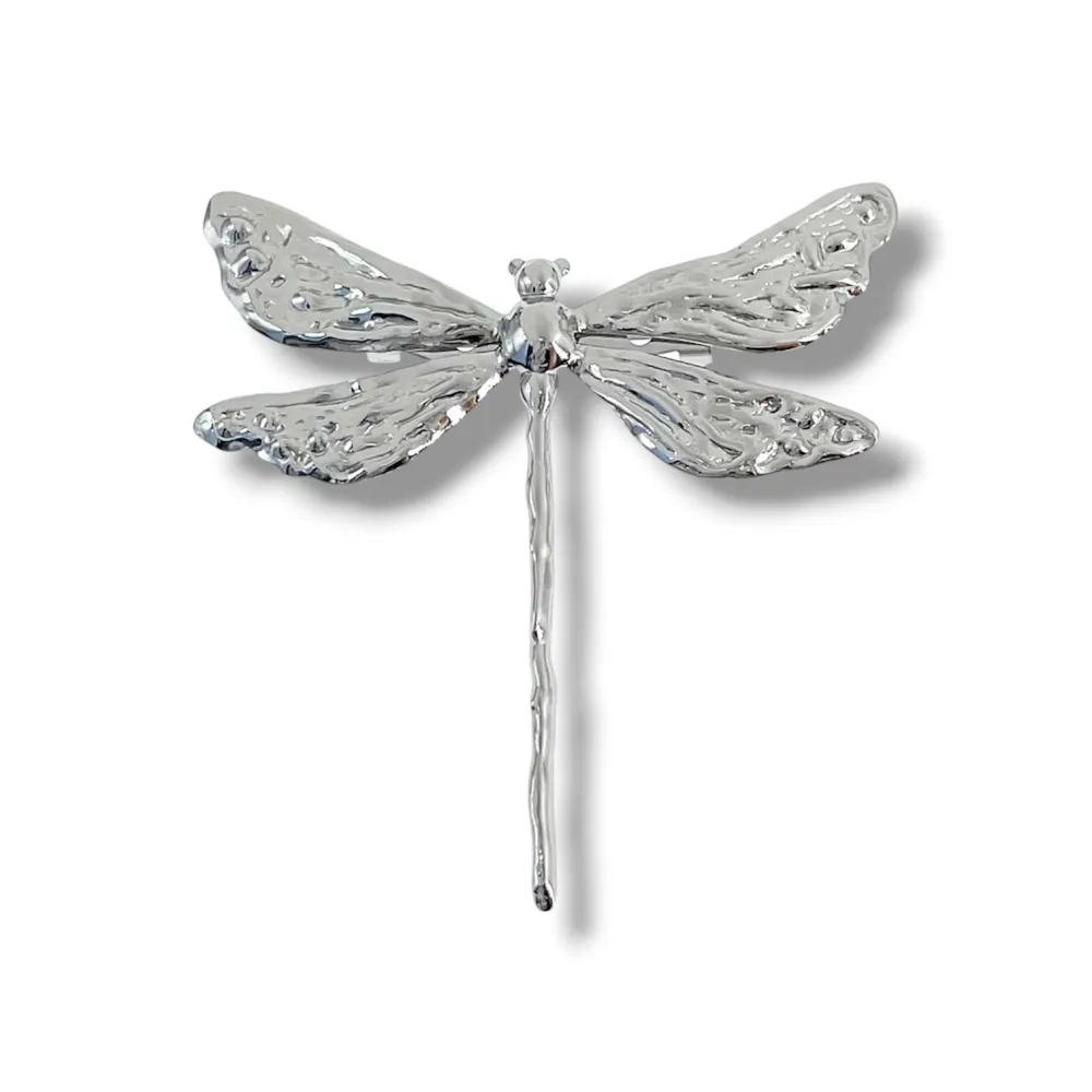Libellula-Spilla in Acciaio Liscio - SP-744-38