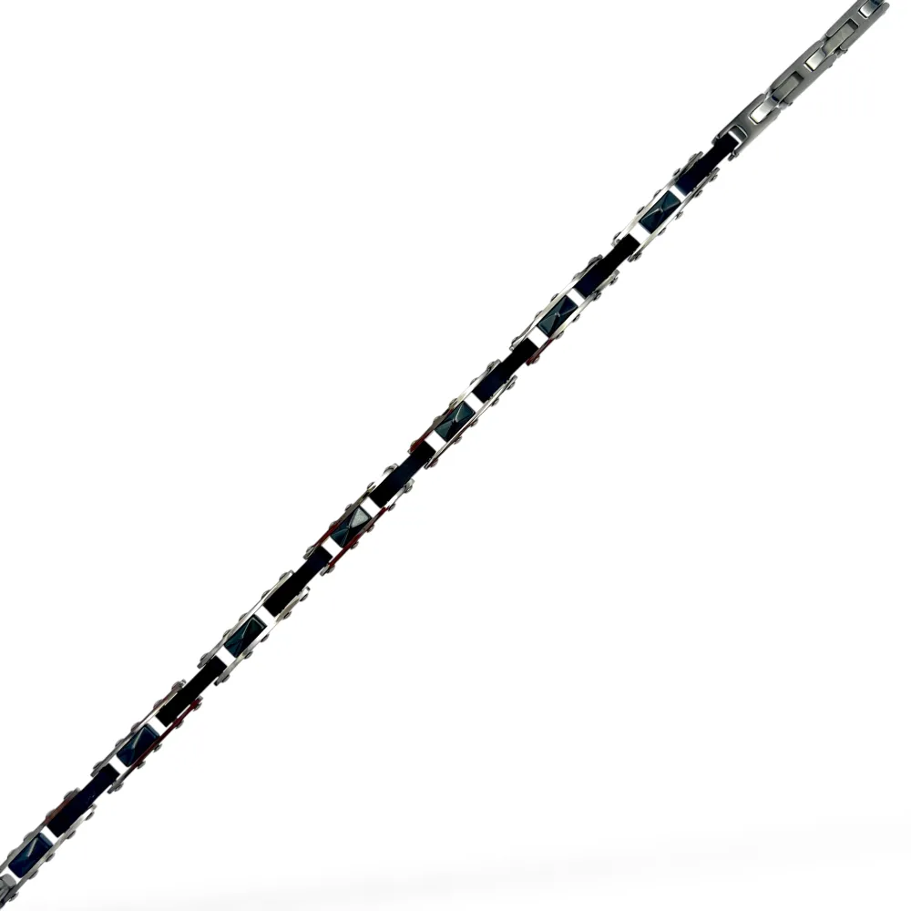 Catena-Bracciale in Acciaio da Uomo - BR-600-H433