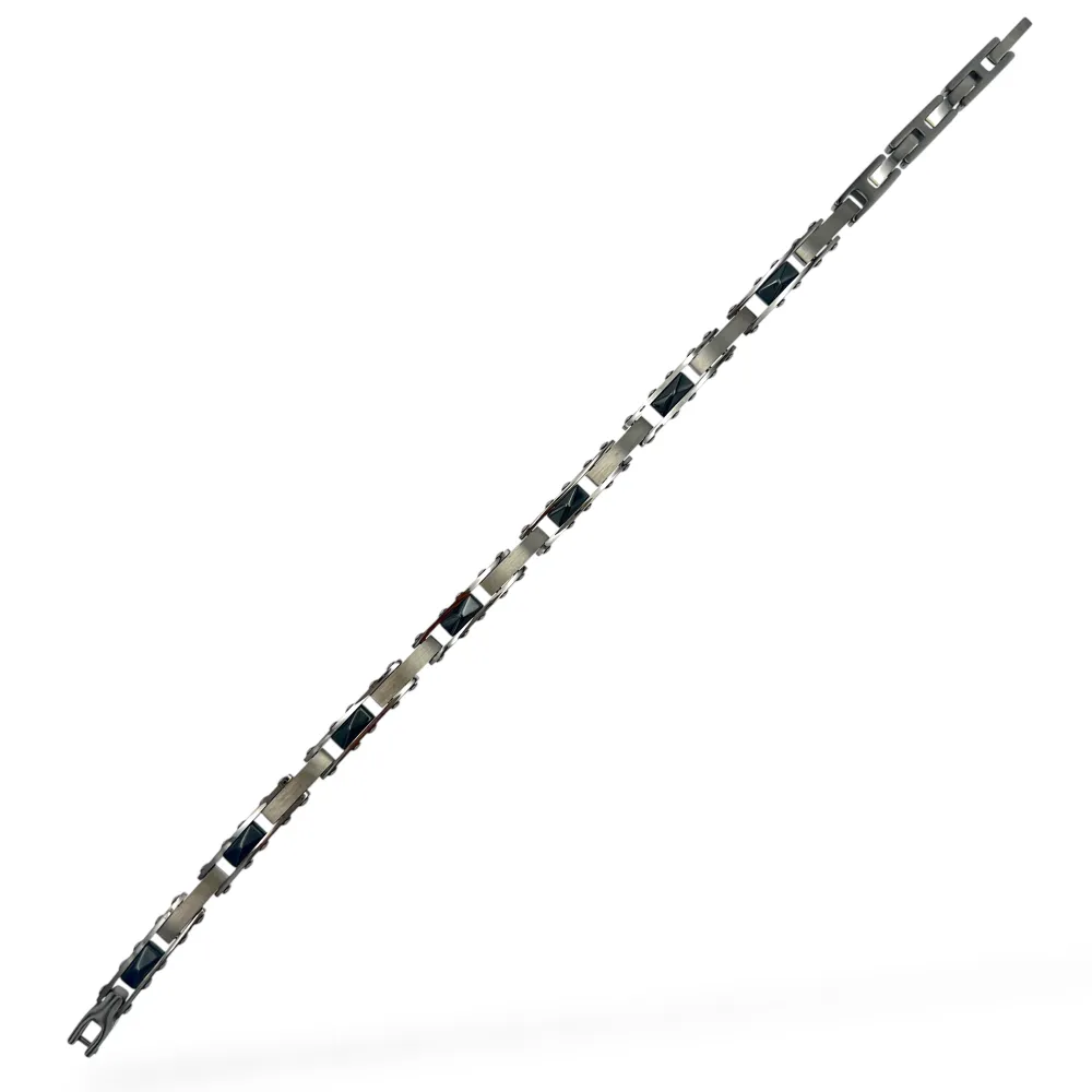 Catena-Bracciale in Acciaio da Uomo - BR-600-H434