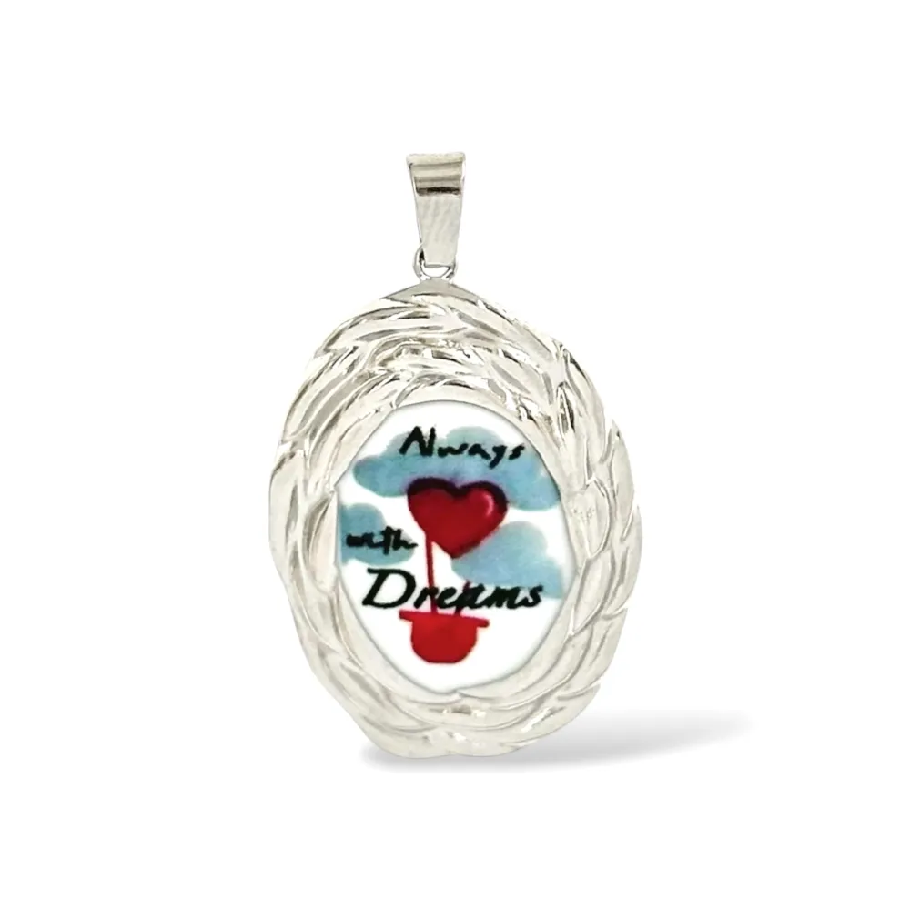 Always with Dreams-Ciondolo/Charms in Acciaio - DIY-732-40