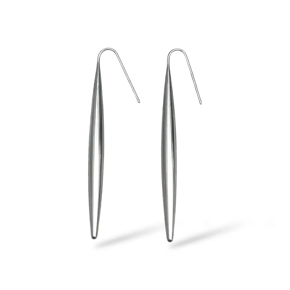 Goccia pendente-Orecchini in Acciaio - OR-413-2608