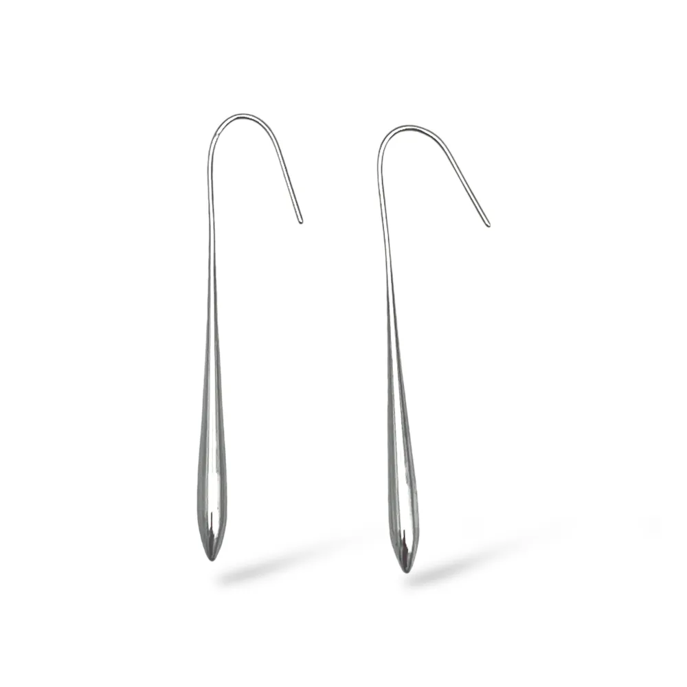 Goccia pendente-Orecchini in Acciaio - OR-413-2611