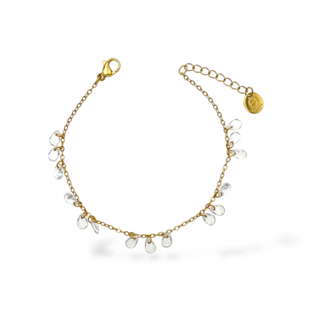 Gocce-Bracciale in Acciaio - BR-103-AA7565B