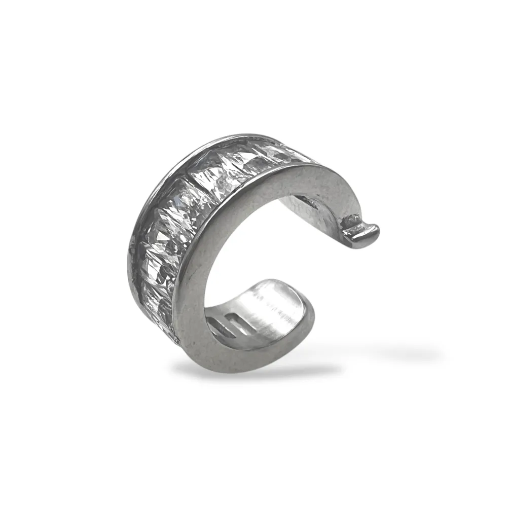 zirconi-earcuff in acciaio - OR-795-22724