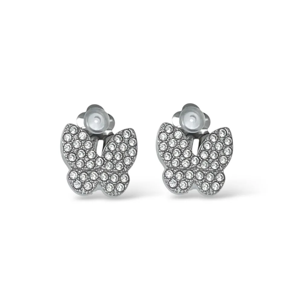 Farfalla -Orecchini in Acciaio Emana - OR-103-AA7384E (Argento)