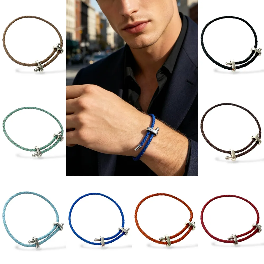 Calamita-Bracciale regolabile in Acciaio da Uomo - CL-797-03