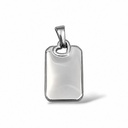 Targhetta Cuore-Ciondolo/Charms in Acciaio Adatto Per L’incisione - DIY-413-Targ. Cuore