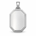 Targhetta-Ciondolo/Charms in Acciaio Adatto Per L’incisione - DIY-413-Targhetta