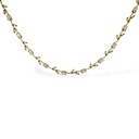 Rosa-Collana Corta in Acciaio - CL-103-AA7794N