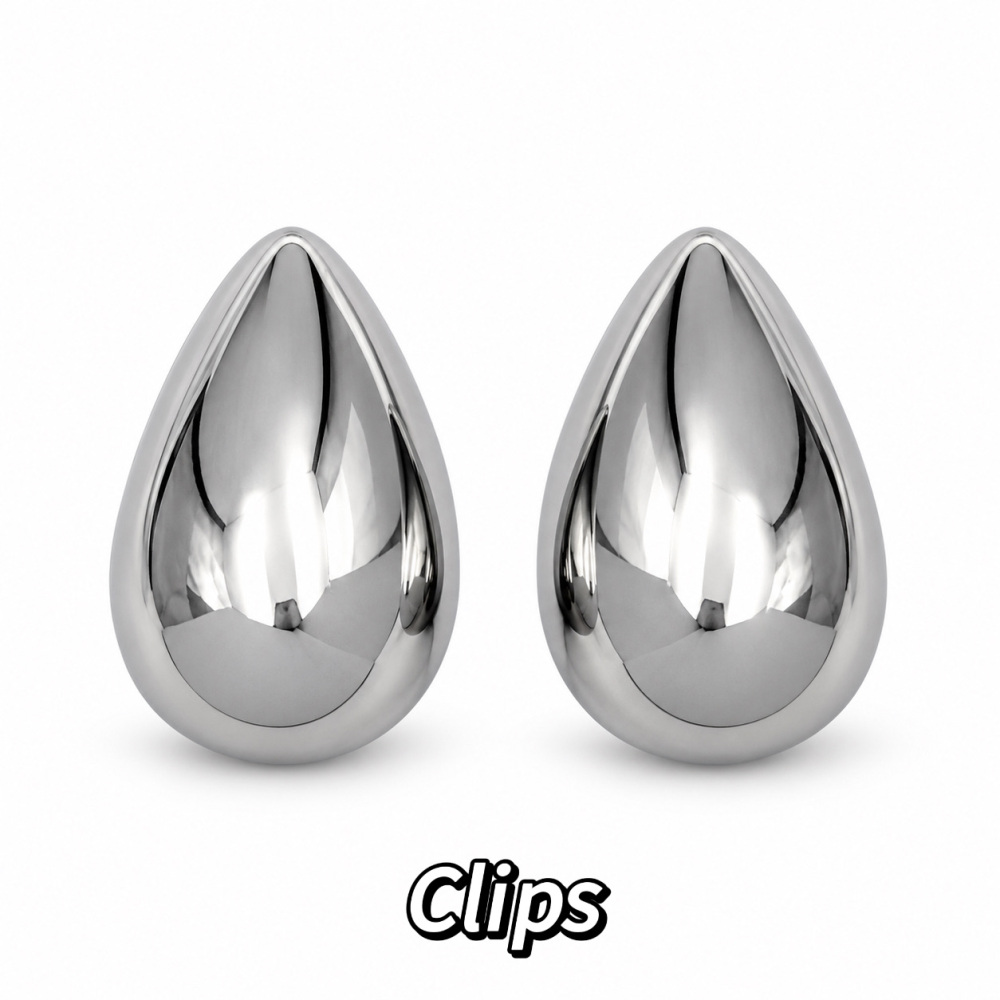 Goccia-Orecchini a Clip - OR-413-2605