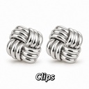 Rombo-Orecchini a Clip - OR-413-2606