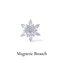 Fiore-Spille Magnetiche con Zirconia - SPM-506-531
